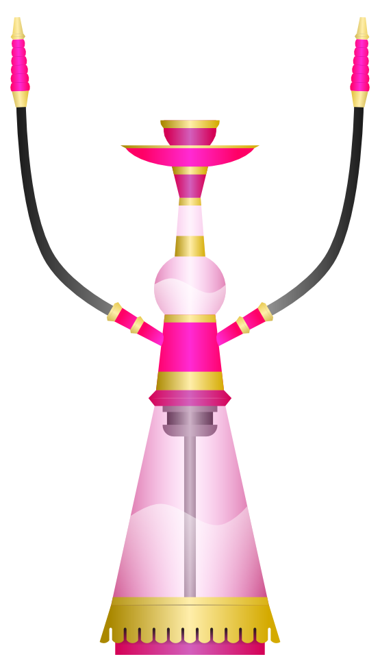 clipartist.net » Clip Art » Hookah Sheesha Water Pipe Viscious ...
