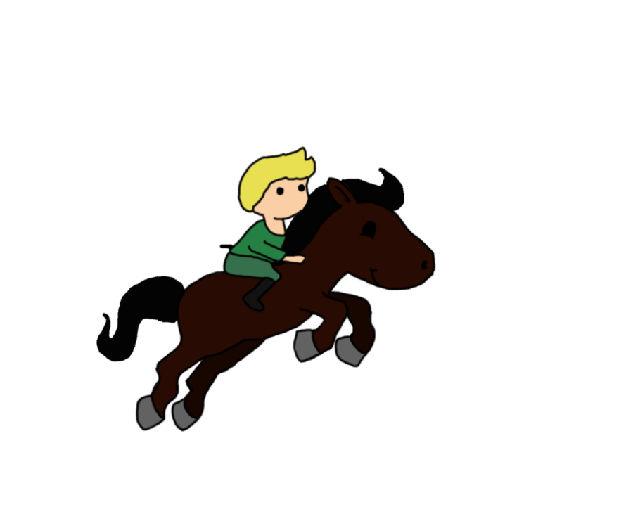 Niall on a horse cartoon :) by GiuliAlibi4ever on deviantART