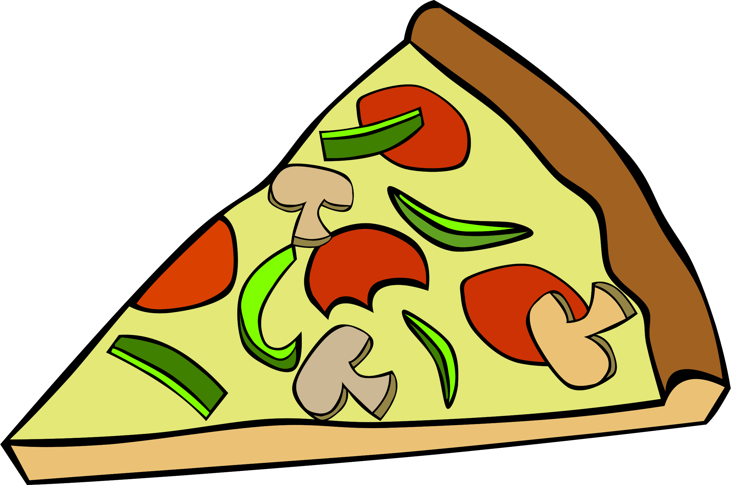 Pix For > Pizza Clipart