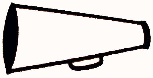 Megaphone Outline - ClipArt Best