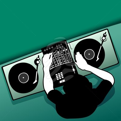 DJ Job - clipart #