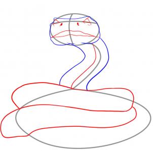 How to Draw Rattlesnake Jake, Step by Step, Movies, Pop Culture ...
