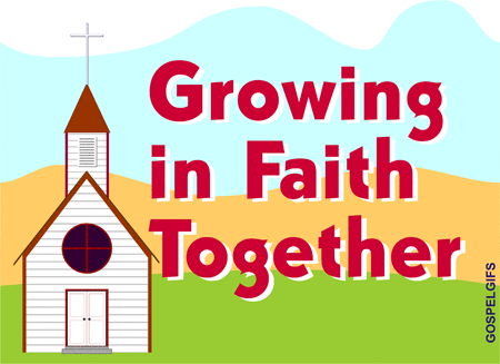 Growing in Faith Together -- Free Christian Clipart