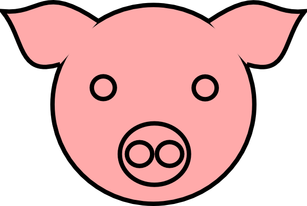 Pig Face Drawing - ClipArt Best