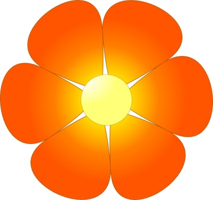 Hawaiian Flowers Cartoon