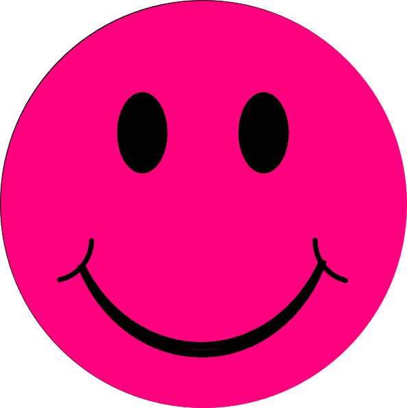 Pink Smiley Face - ClipArt Best