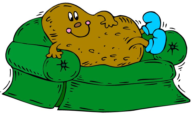 Pix For > Couch Potato Clip Art