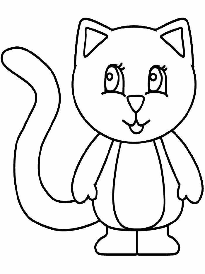 the cat s Colouring Pages