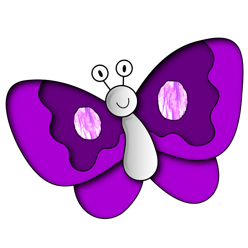 Clipart - Butterfly purple - ClipArt Best - ClipArt Best