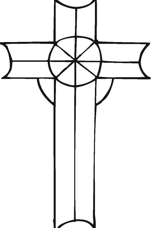 Celtic Cross Coloring Pages | download free printable coloring pages