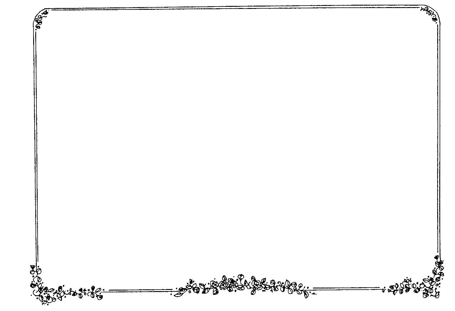 Simple Line Border - ClipArt Best