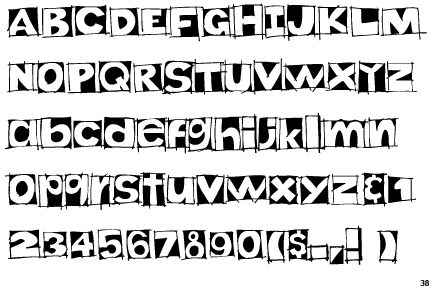 Identifont - Doodles the Alphabet Black