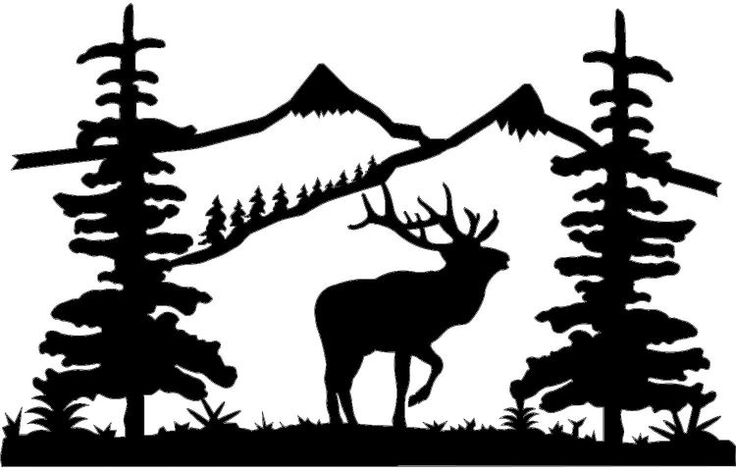 Mountain Scene Coloring Pages Printable Clipart - Free Clip Art Images