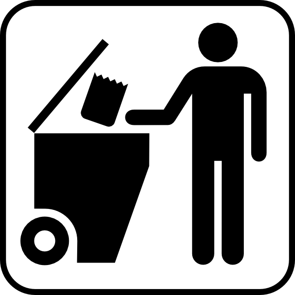 Trash Disposal Clip Art at Clker.com - vector clip art online ...