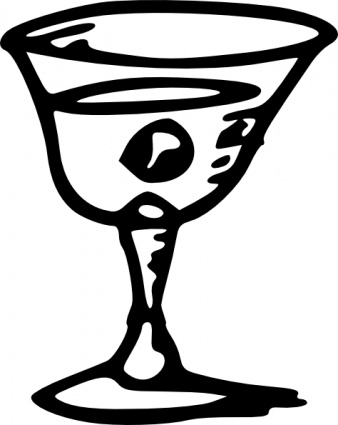 Drinking Glass Clipart Black And White | Clipart Panda - Free ...