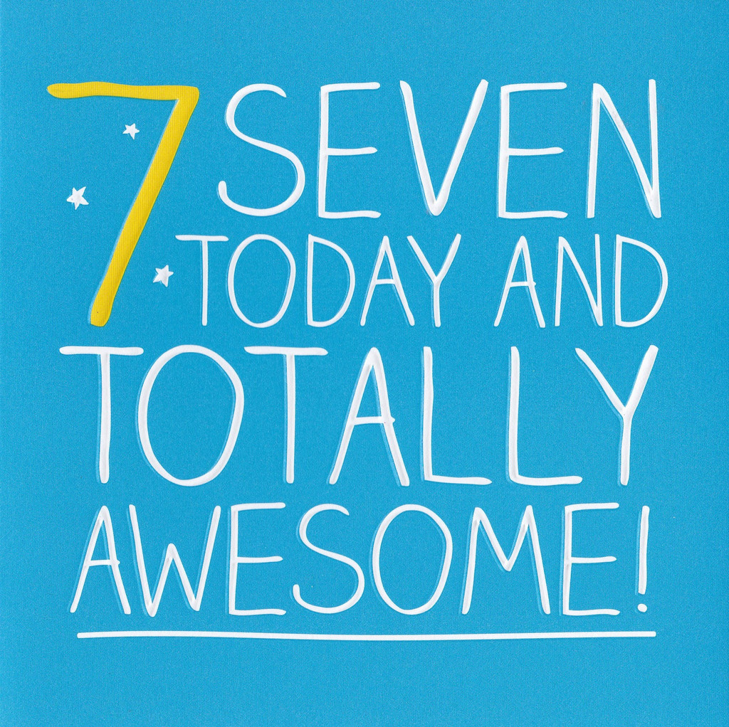 7th Birthday - boy | Smartypants Celebrations