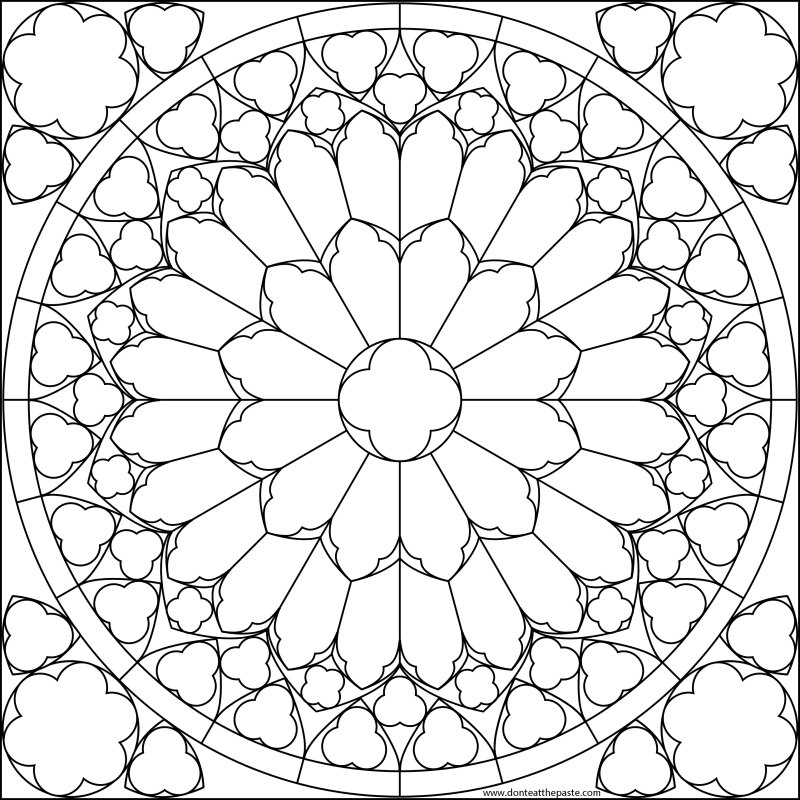 Geometric Patterns Coloring Pages - AZ Coloring Pages