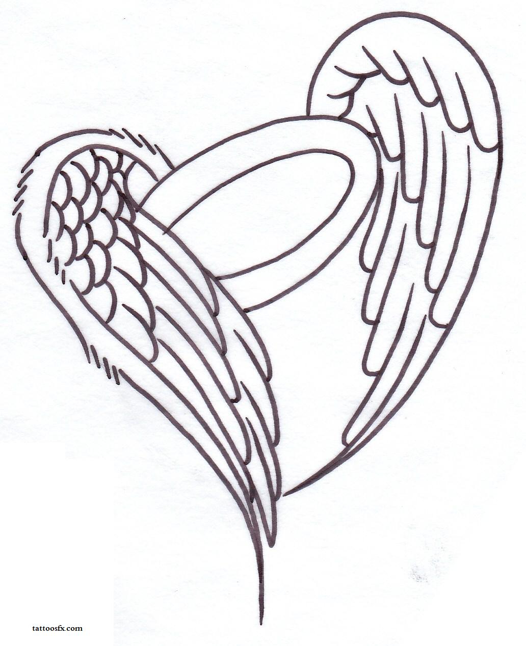 Angel wing tattoo designs - key tattoo designs - free tattoo designs