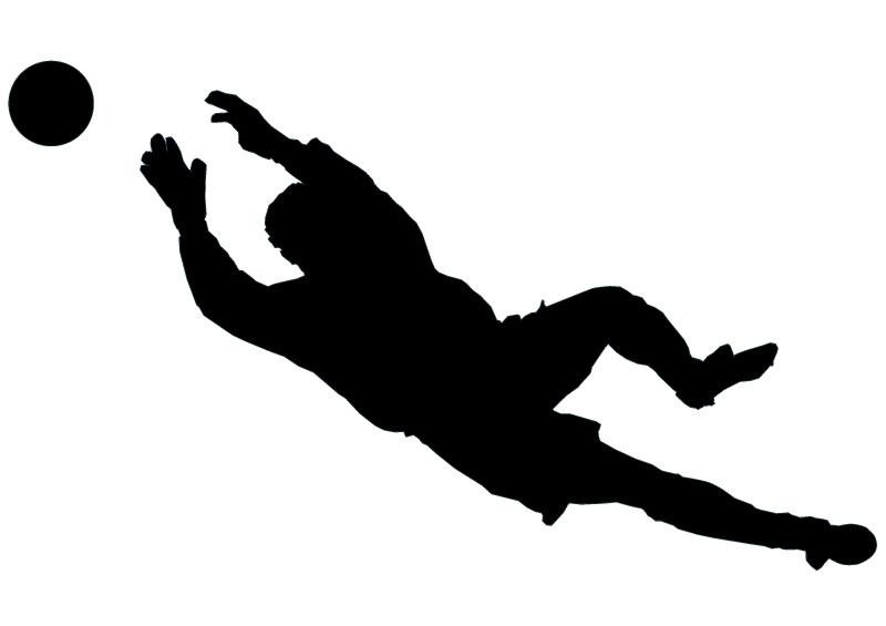 Soccer Silhouette - Wall Decal | Wallmonkeys