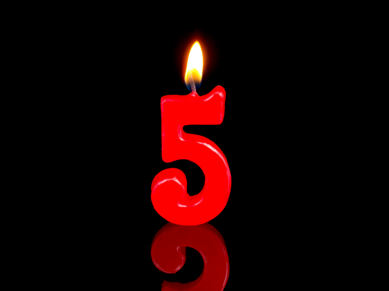 5 Year Anniversary - OfficeSupplyGeek