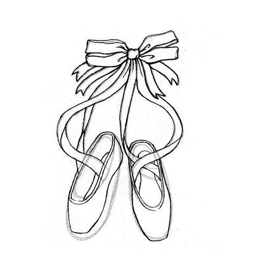 2 Easy Ways to Draw Ballet Slippers (with Pictures)