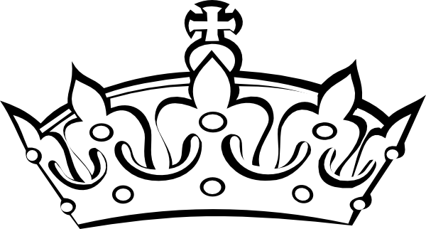 Queen Crown Clipart Black And White | Clipart Panda - Free Clipart ...
