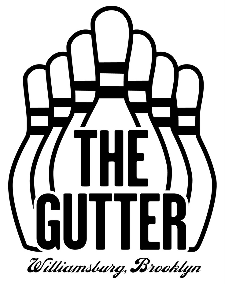 The Gutter Bowling Alley | Hipster, retro, type brands | Pinterest