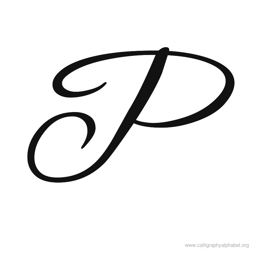 The Letter “P” | Just Writing!