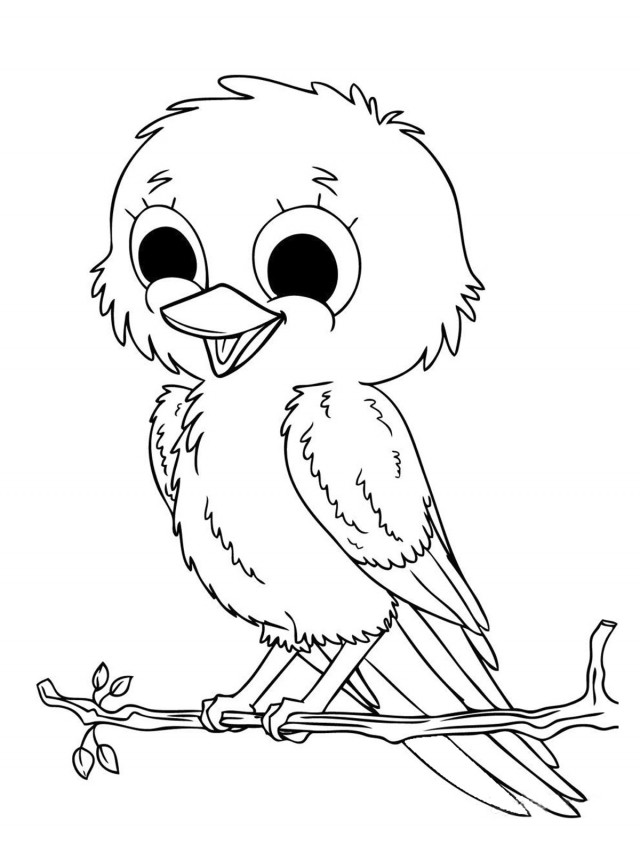 Baby Chick Coloring Page Animal Coloring Pages Printable Baby ...