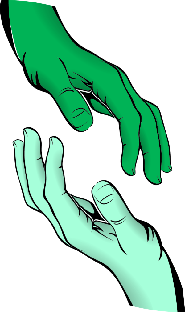 Hands - vector Clip Art