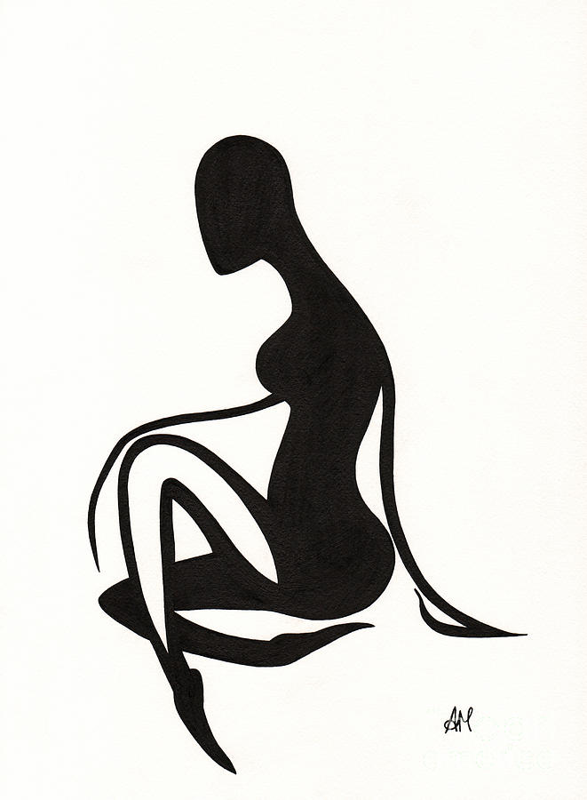 Female 1 - Silhouette Series by Atalina Marie Homan - Female 1 ...