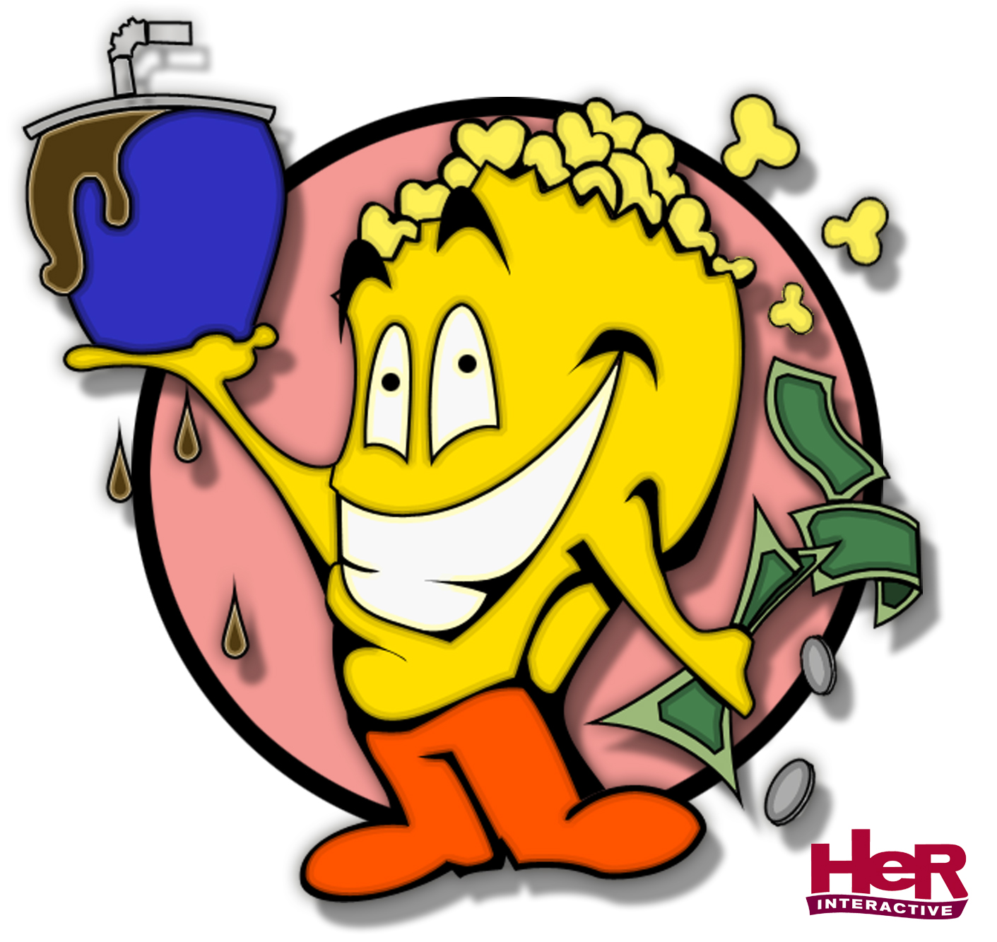 Images For > Cartoon Popcorn Kernel
