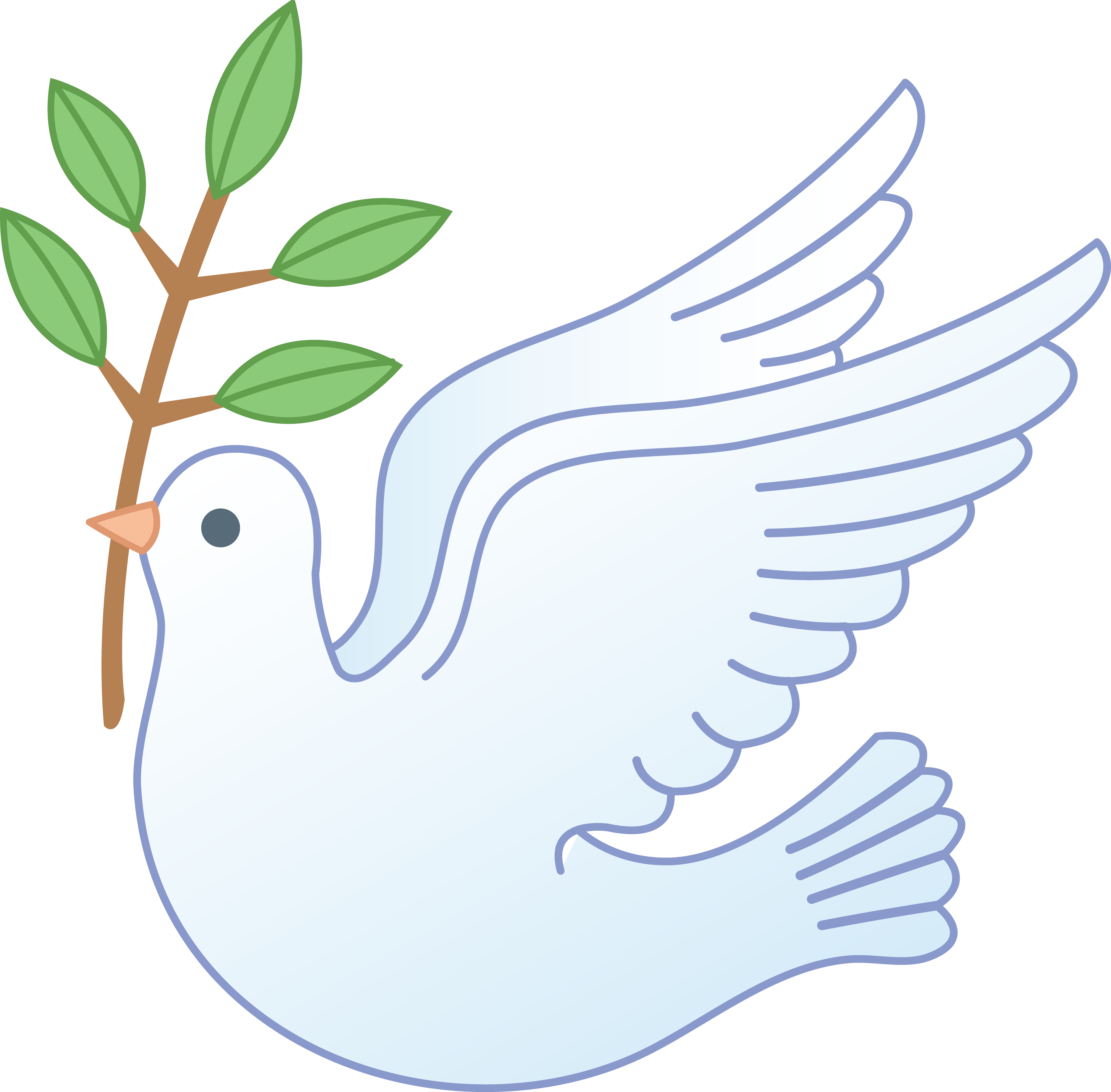 Clip Art Peace Dove - Cliparts.co
