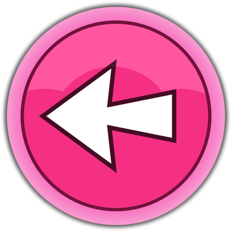 Clipart - pink arrow left
