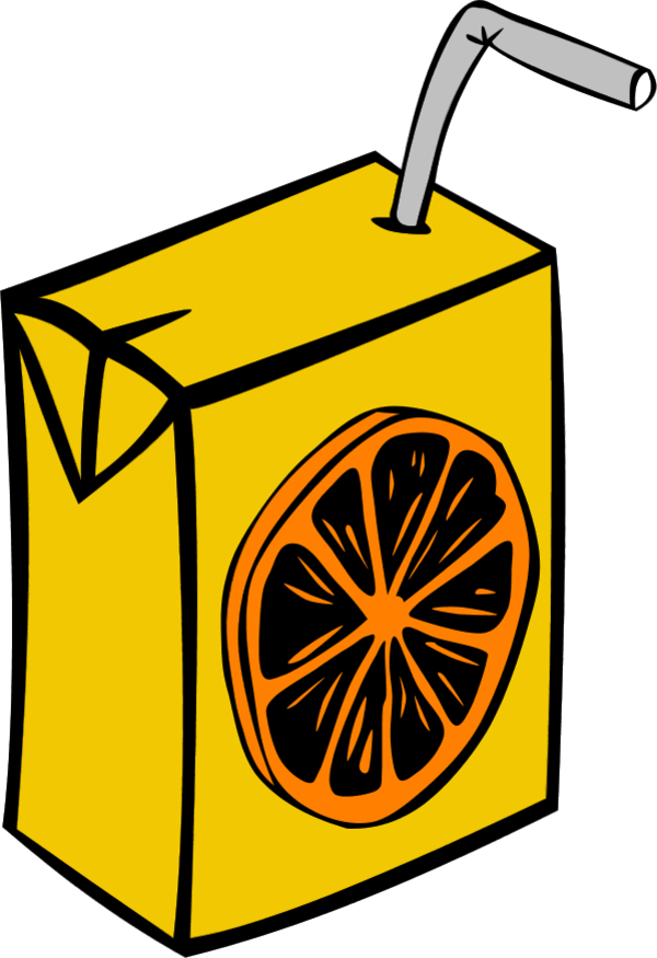 Orange Juice - vector Clip Art