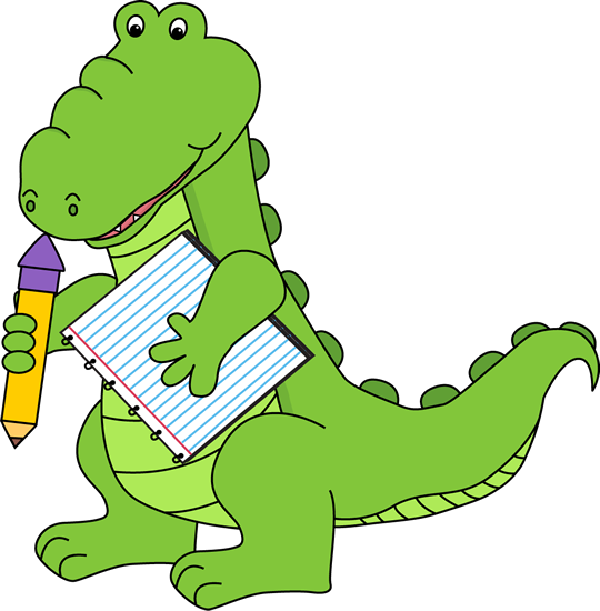 Cute Gator Clip Art - Gallery