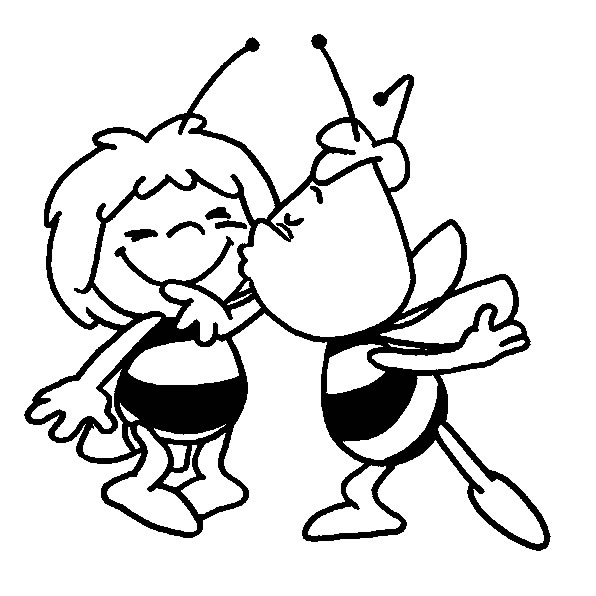 Honey Bee Coloring Pages for Kids | Coloring