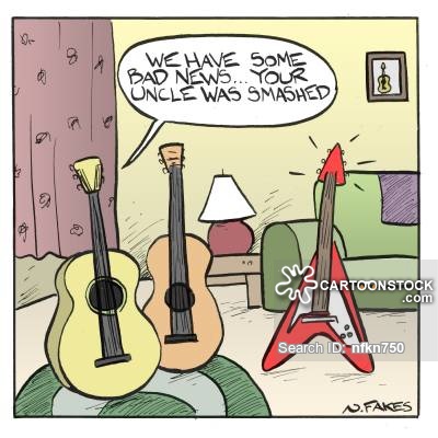 Electric Guitars Cartoons and Comics - funny pictures from ...