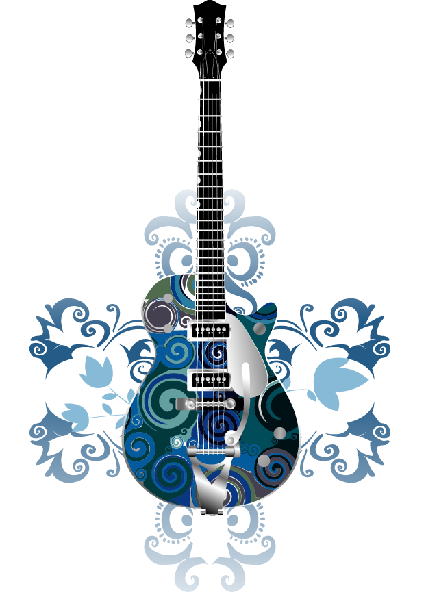 6 Free Guitar Vectors - Web Design Blog Web Design Blog