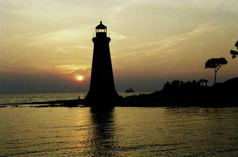 a-silhouette-of-the-biloxi- ...