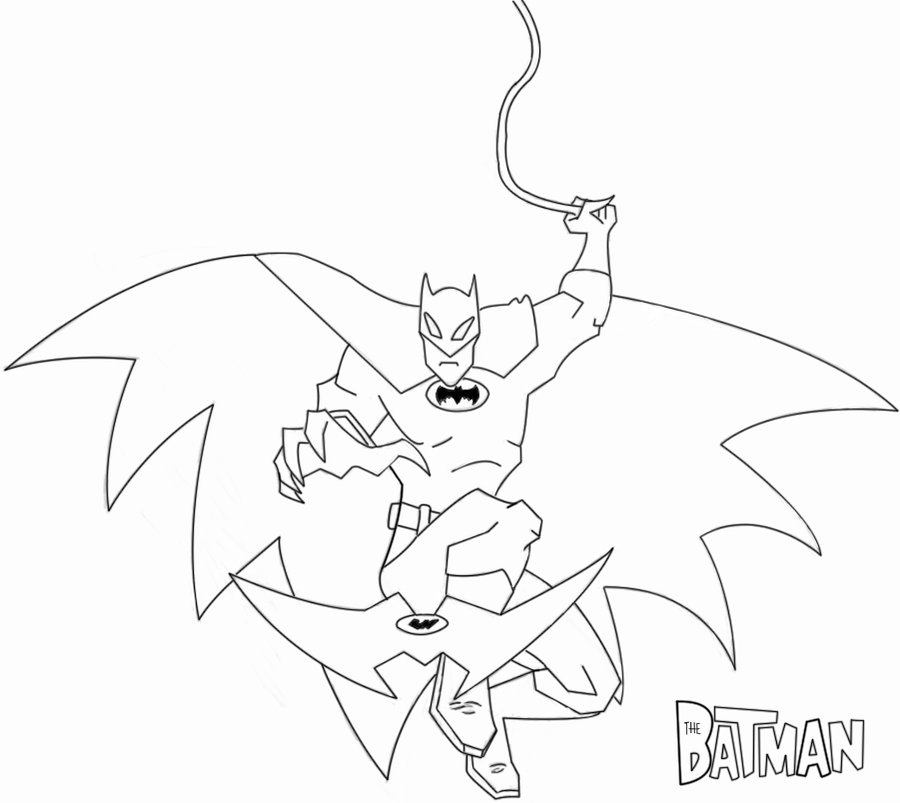 Batman Lineart by Jedijosh44 on DeviantArt