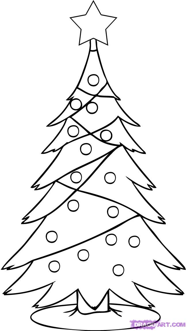 Christmas Tree Drawings Images | imagebasket.net