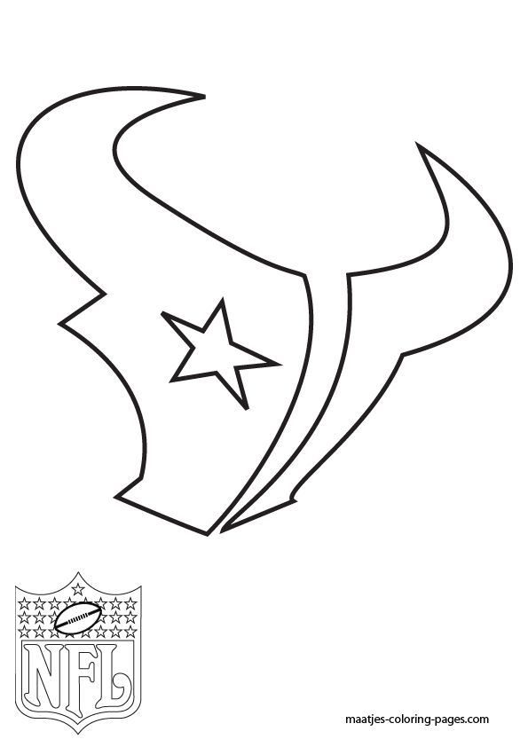 Free Template Stencil. Houston Texans NFL | Templates | Pinterest