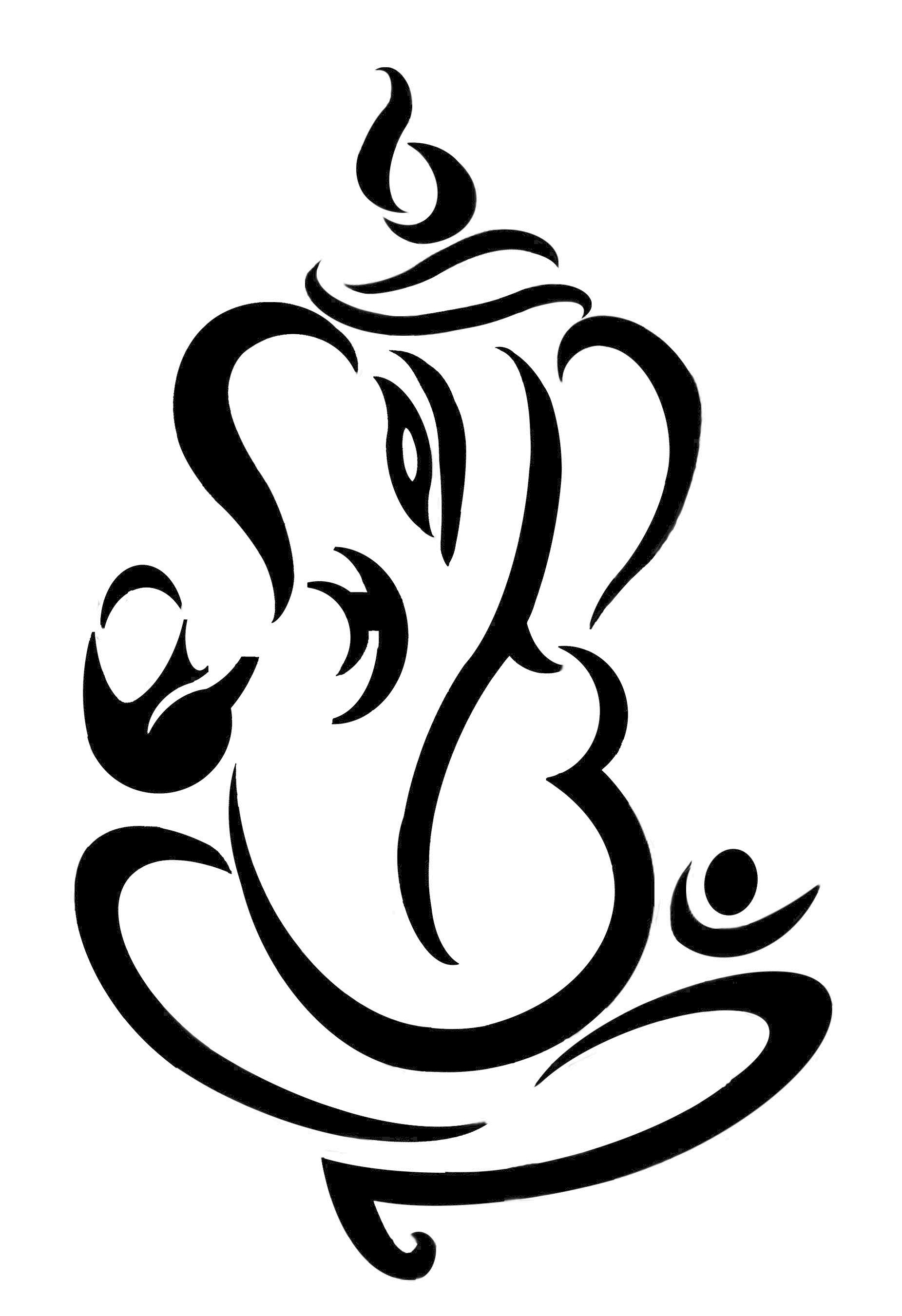 Ganesha Line Drawing - ClipArt Best