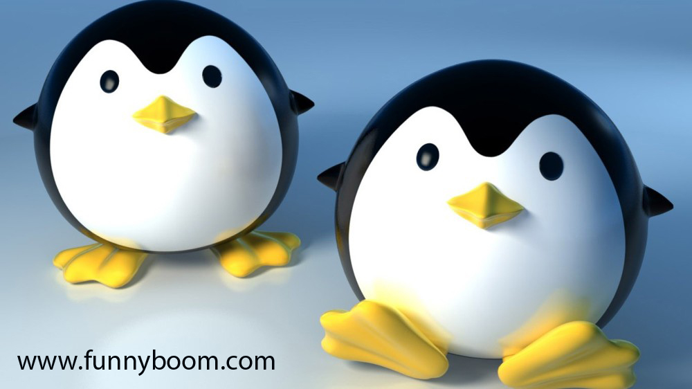 Cute Cartoon Penguin Desktop Wallpapers | Imageek Wallpapers