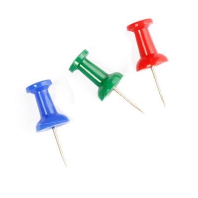 When were Push Pins invented?