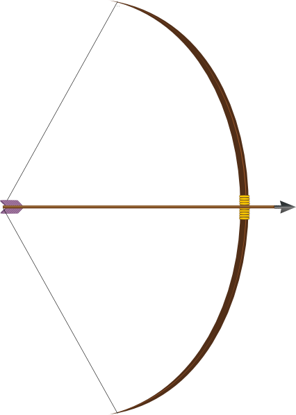 Bow And Arrow Clip Art at Clker.com - vector clip art online ...