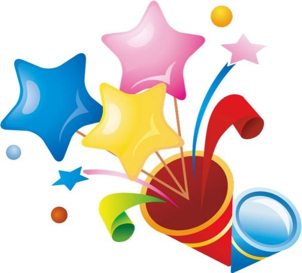 Vector Festival Cartoon Fireworks Tube Ball Vector Material ...