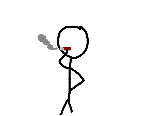 Stick Figure Animated GIF