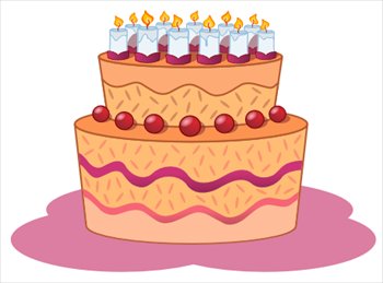 Free Birthday Cakes Clipart - Free Clipart Graphics, Images and ...